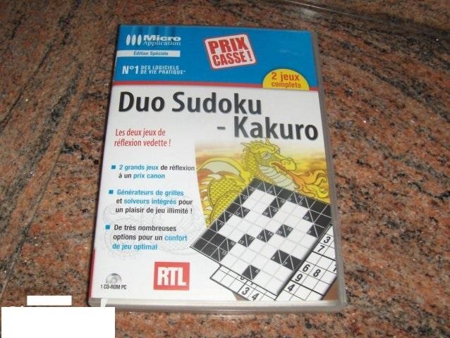 Jeux vidéo sudoku et kakuro, cd-rom Pour 5 euros, Enlèvement ou Envoi, Comme neuf