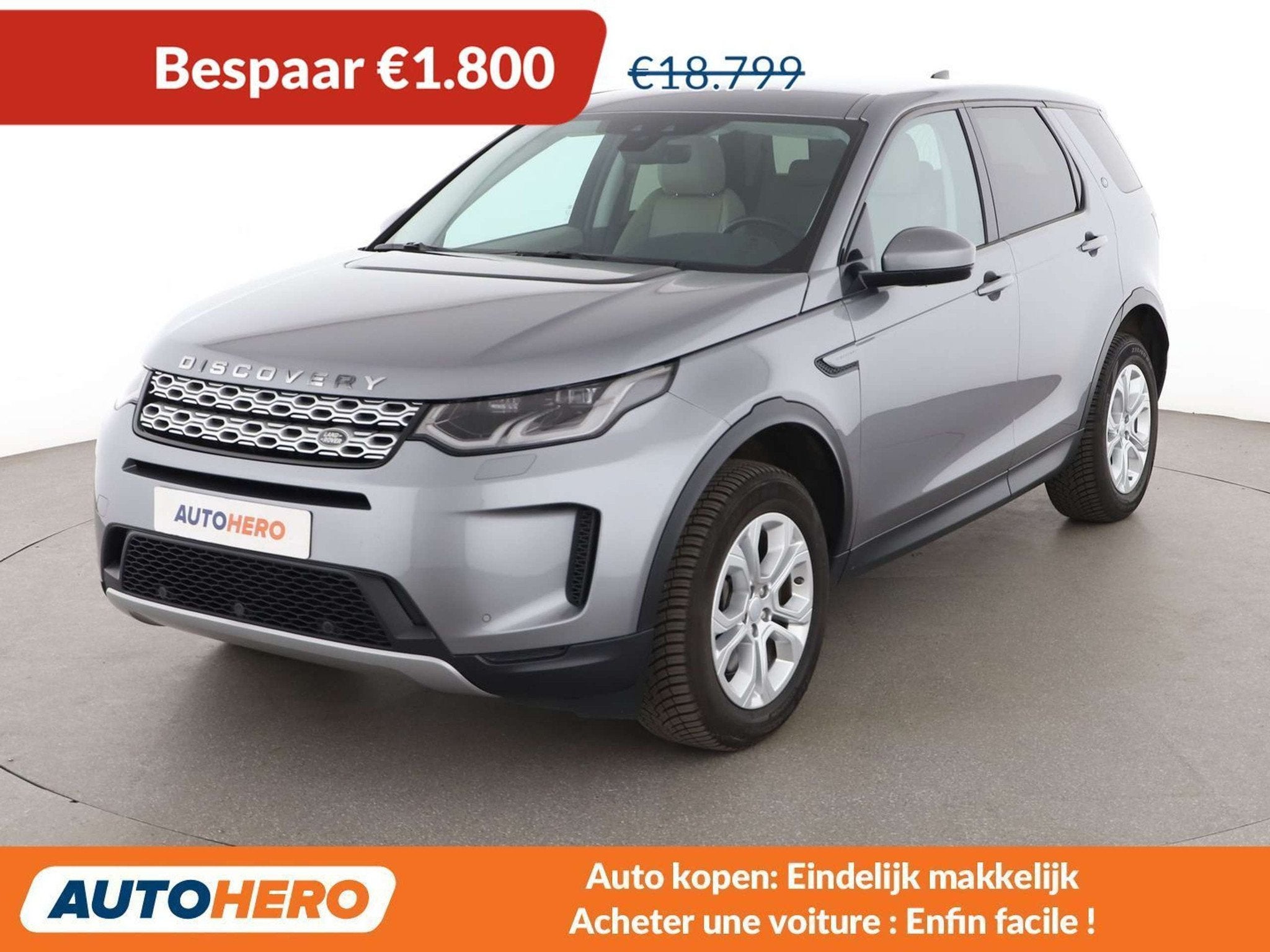 Land Rover Discovery Sport 2.0 Td4 Mild-Hybrid AWD, Automaat, Gebruikt, Discovery Sport, Leder