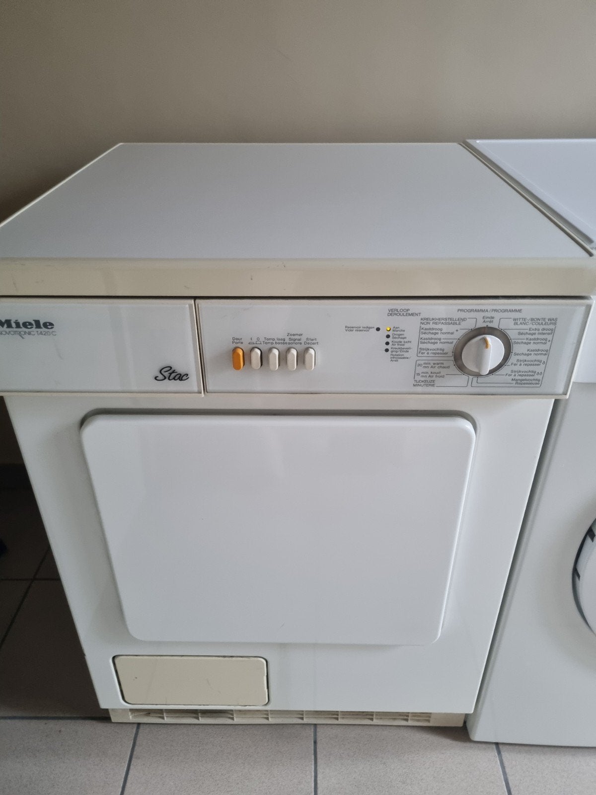 Condensatie droogkast Miele, Ophalen, Gebruikt, 8 tot 10 kg, Voorlader