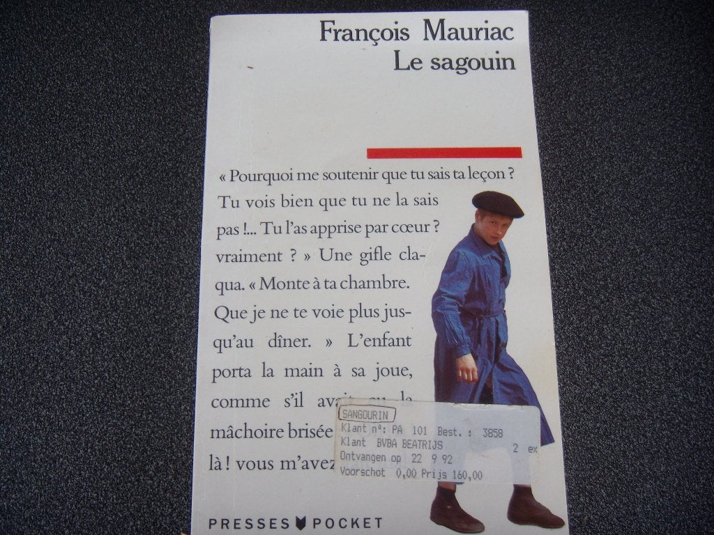 Le sagouin- Francois Mauriac, Boeken, Taal | Frans, Ophalen of Verzenden, Gelezen