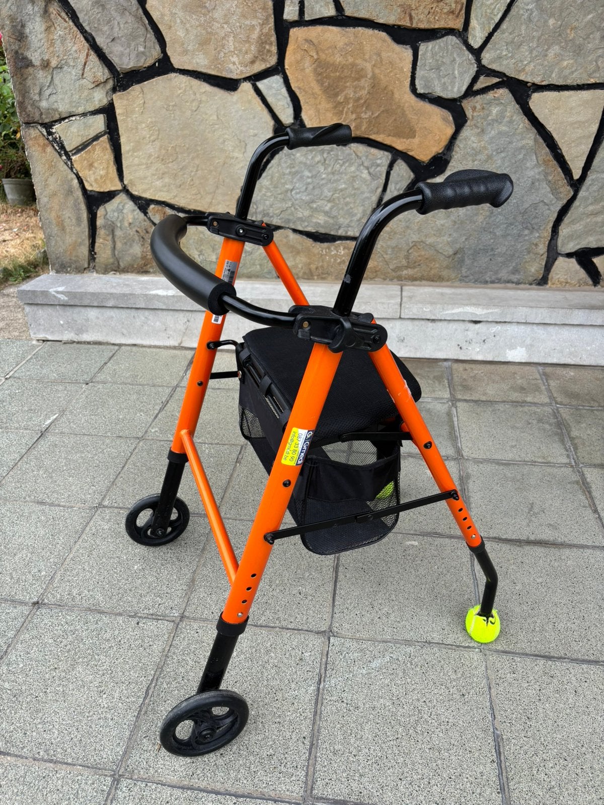 Gado déambulateur pliable 2 roues, Enlèvement, Poids léger, Comme neuf