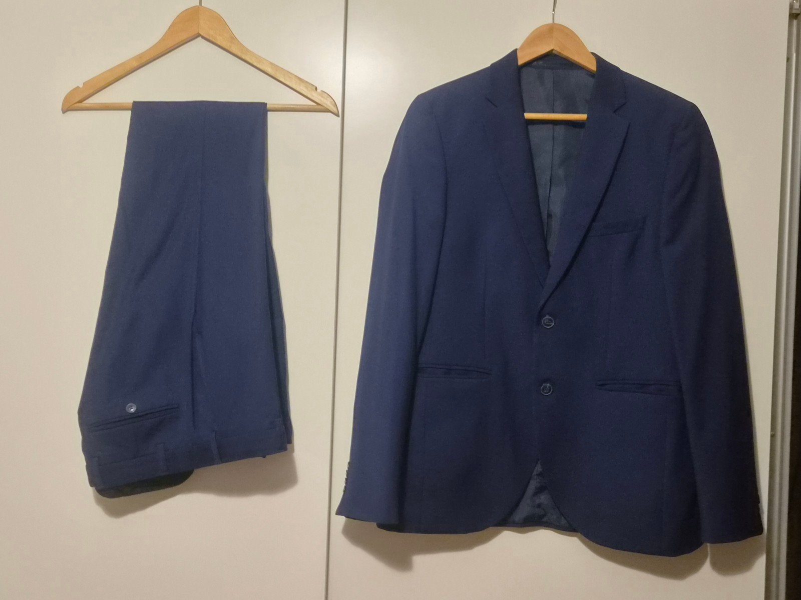 costume homme, Enlèvement, Bleu