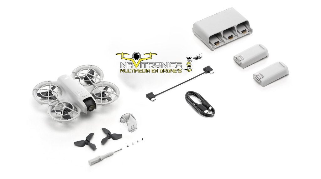 DJI NEO (NO RC) FLY MORE COMBO INCL HARDCASE, Neuf, Enlèvement ou Envoi, RTF (Ready to Fly), Quadricoptère ou Multicoptère
