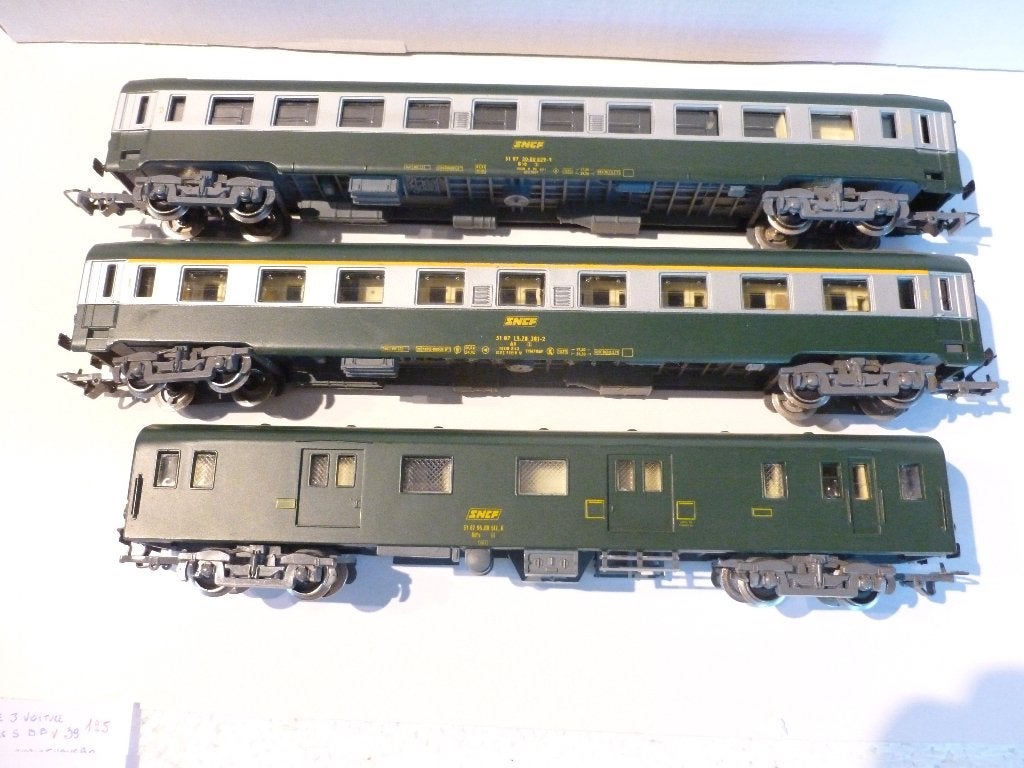 TRAINS HO, Enlèvement ou Envoi, Courant continu, Wagon, Jouef