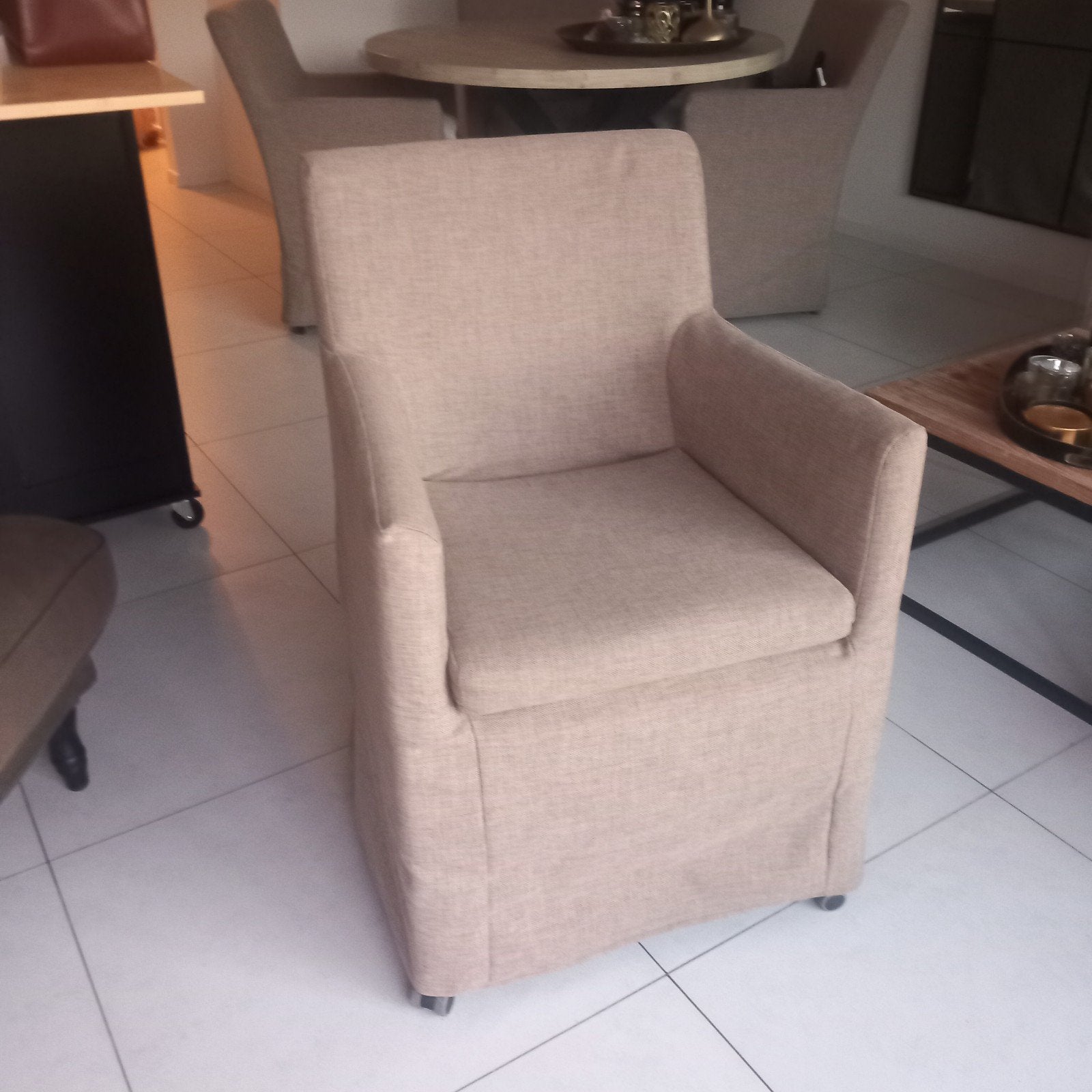 4 eetkamerstoelen, Autres couleurs, Comme neuf, Landelijk, Enlèvement