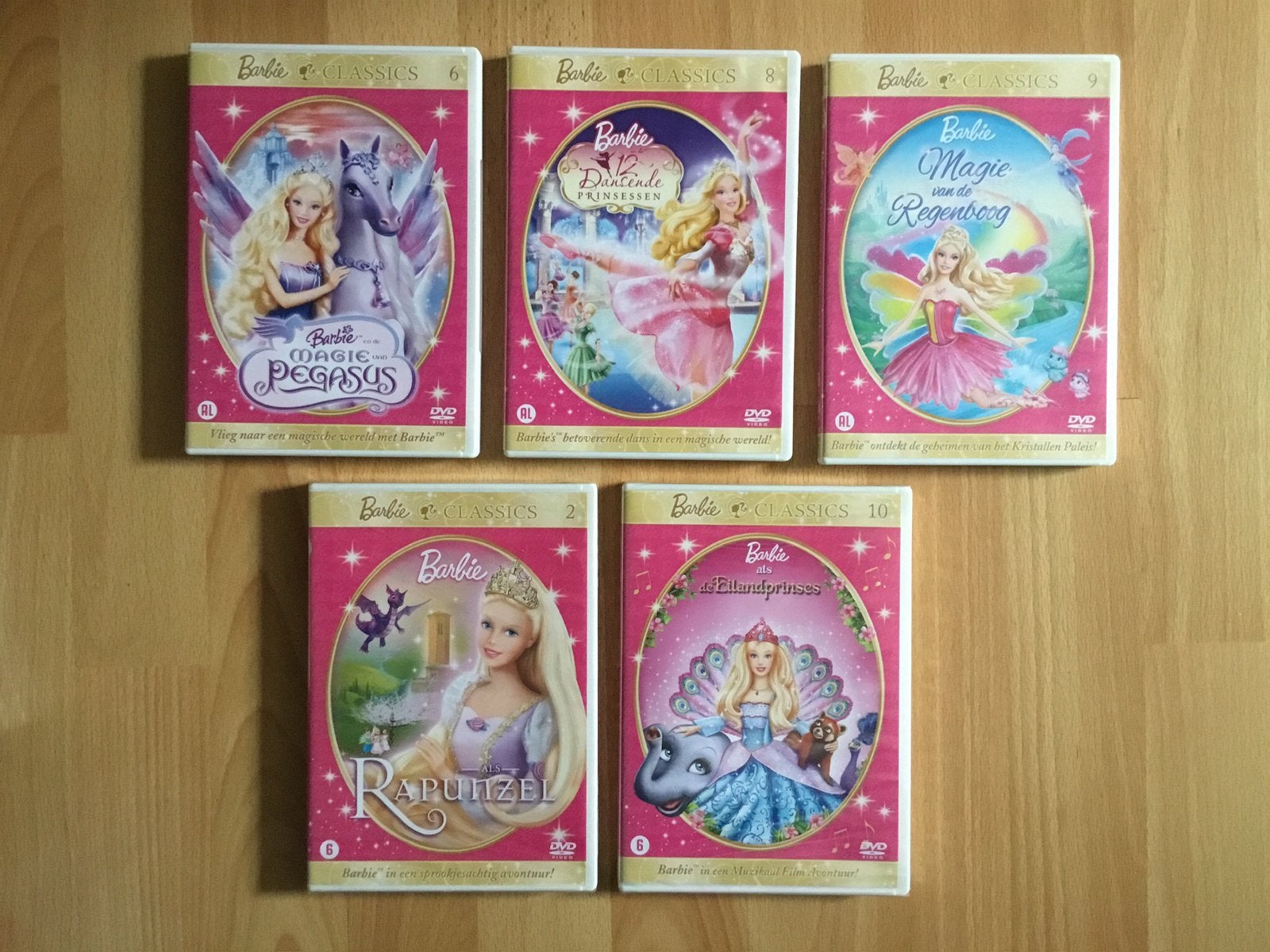Dvd’s Barbie, Enlèvement ou Envoi, Comme neuf