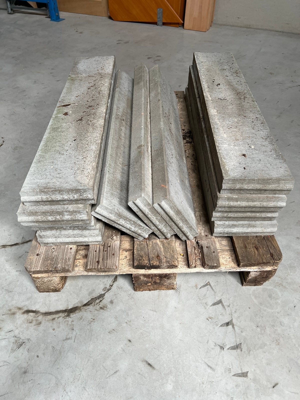 Beton boordsteen 1m x 20cm, Doe-het-zelf en Bouw, Ophalen, Nieuw, Beton