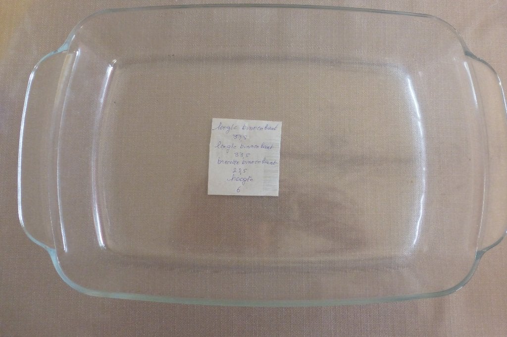 diverse ovenschotels in glas en in steen, Ophalen, Glas