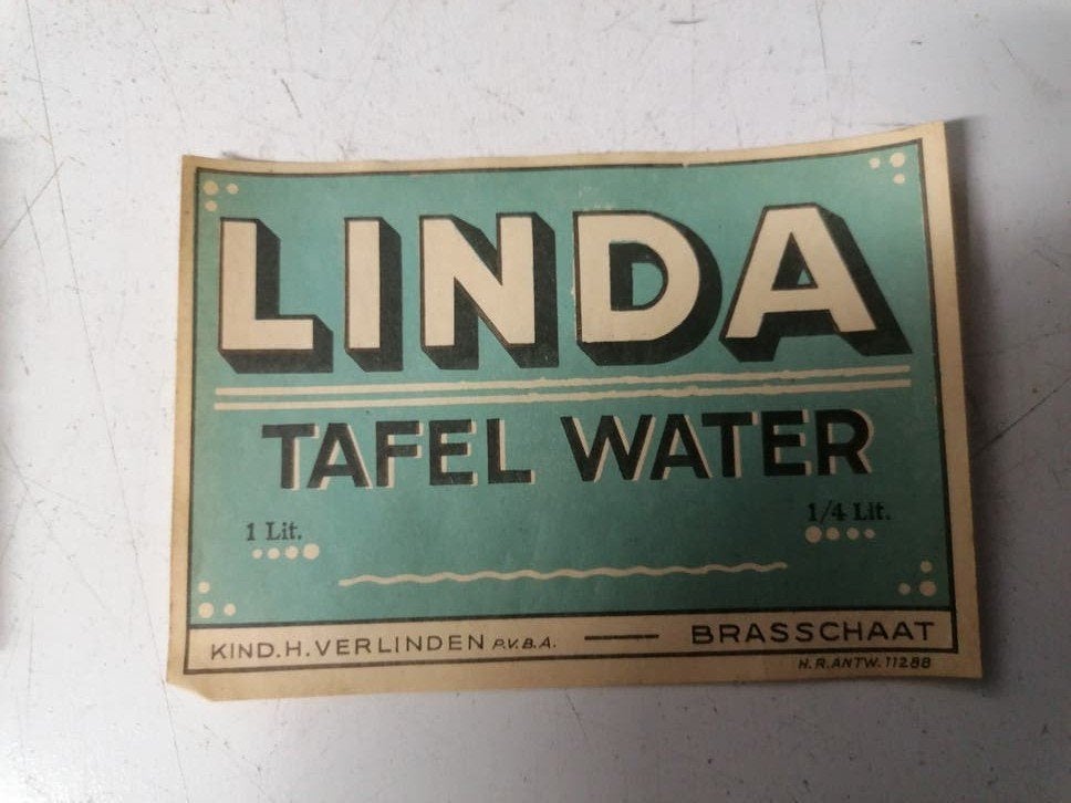 Oude reclame witkap brasschaat, Verzamelen, Ophalen of Verzenden