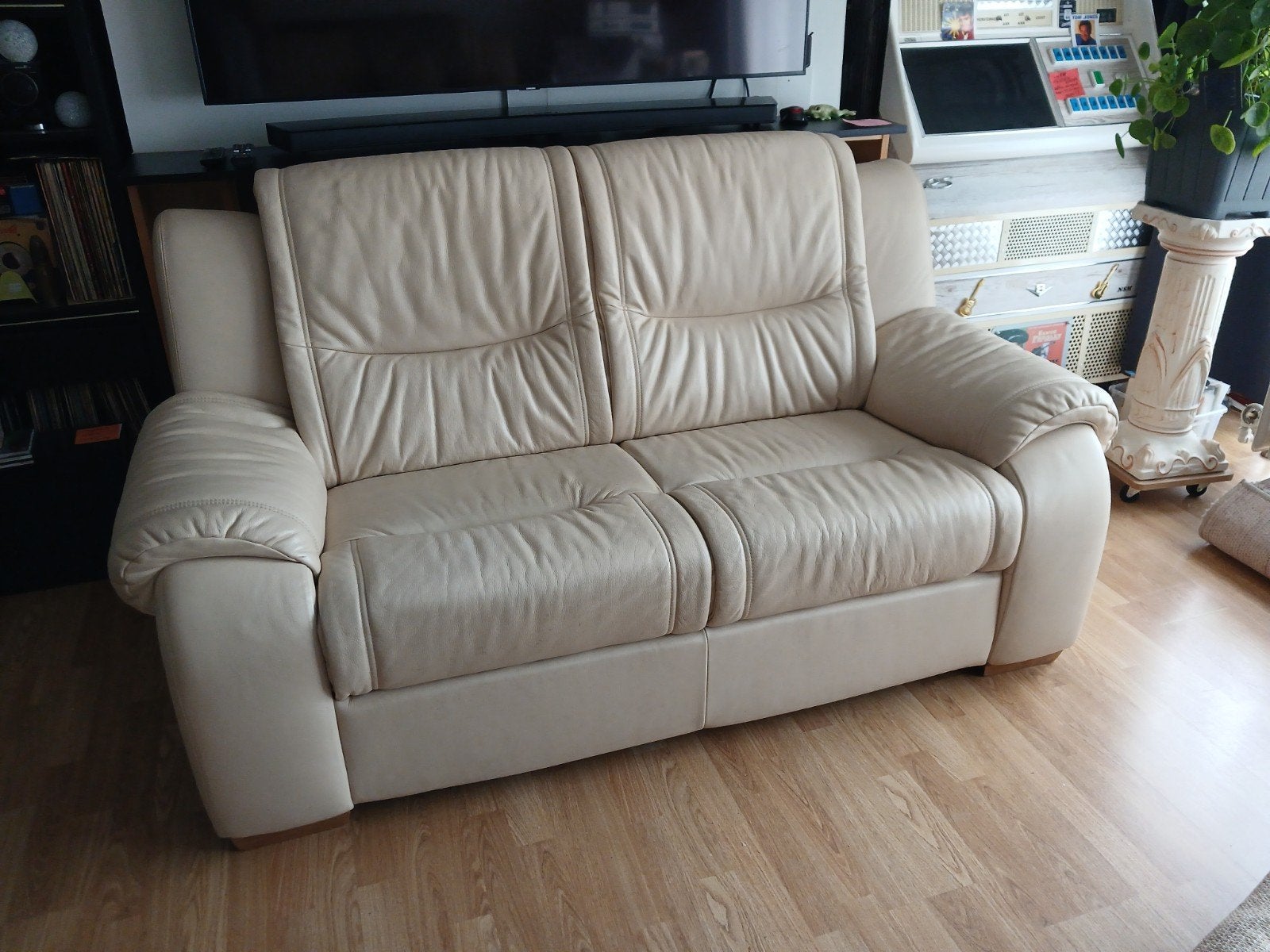 ZETEL LEDER TE KOOP, Huis en Inrichting, Zetels | Zetels, Ophalen