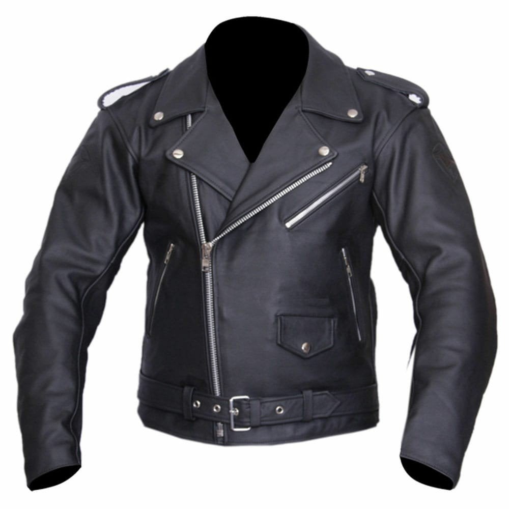 veste de Moto en cuir neuf CE protecteurs, Envoi, Neuf, avec ticket, Manteau | cuir
