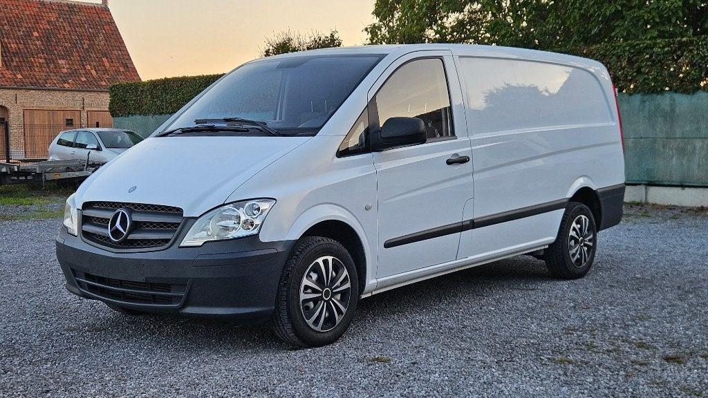 Mercedes-Benz Vito 110 CDI – 2.2 Diesel – Lange uitvoering, Auto's, Euro 5, Wit, Mercedes-Benz, Bedrijf