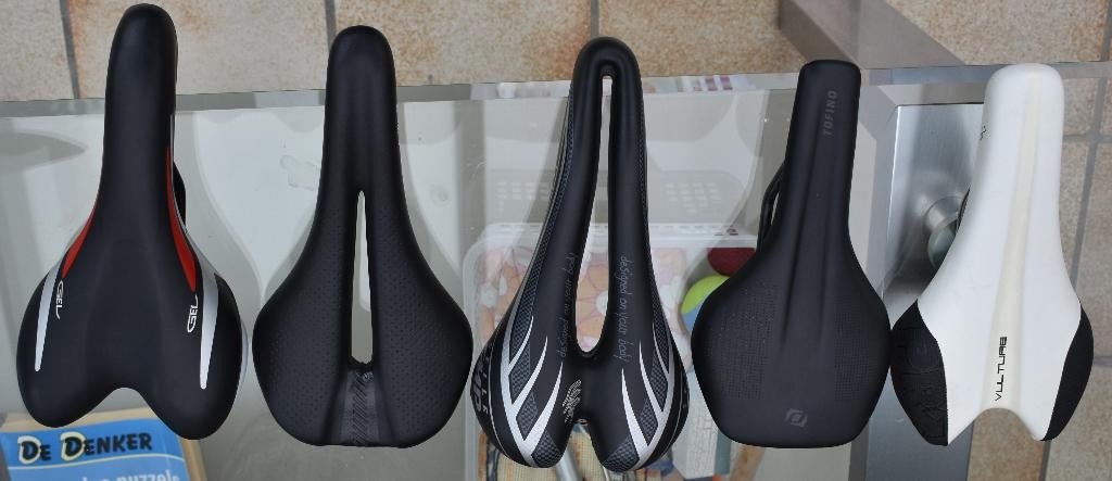 Zadels, Fietsen en Brommers, Ophalen of Verzenden, Gebruikt, Racefiets, Zadel
