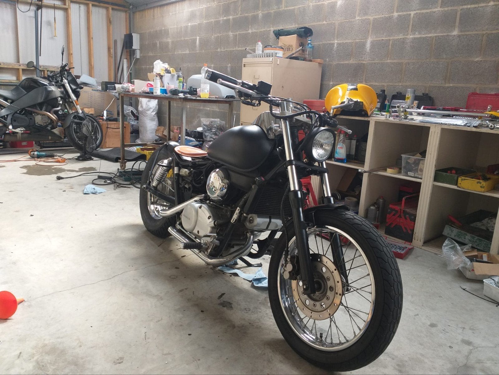 bobber honda schadow 125 cc, Enlèvement
