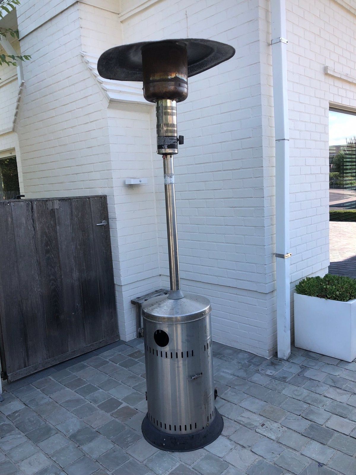 Terrasverwarmer, Tuin en Terras, Ophalen of Verzenden, Gebruikt