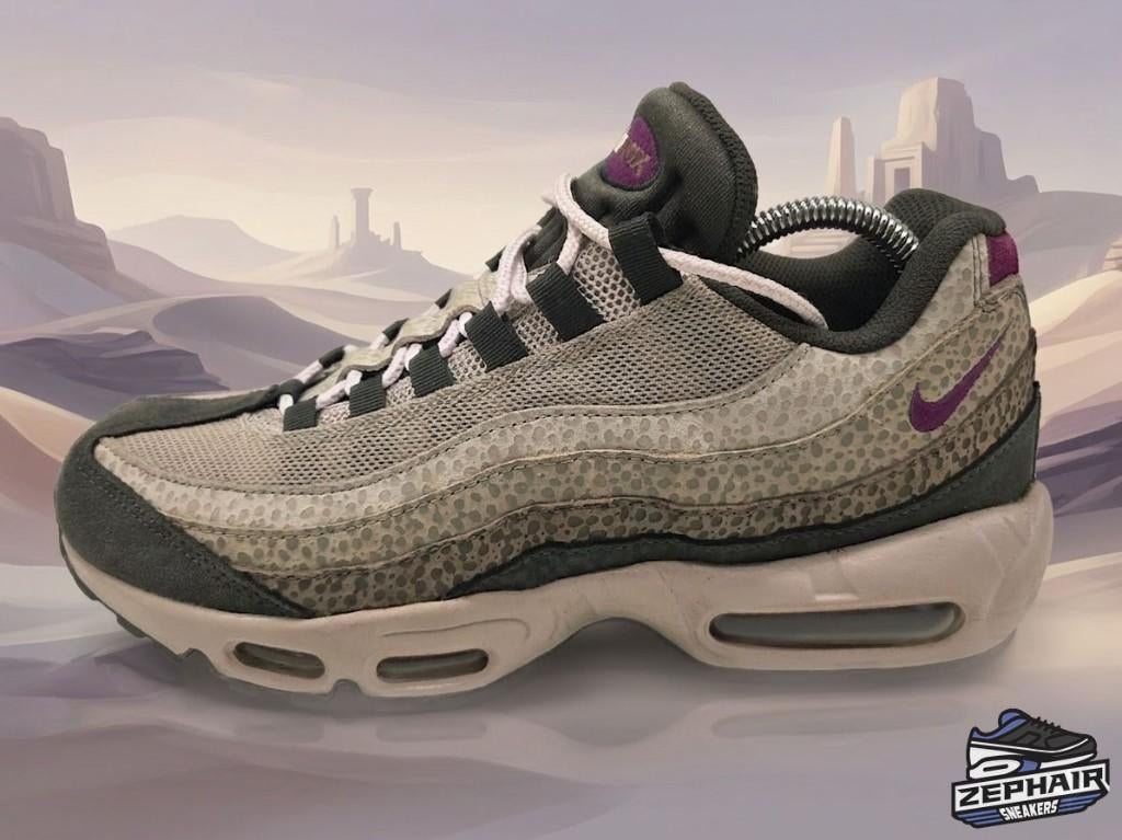 Nike Air Max 95 'Safari Viotech' EU43 2022, Overige kleuren, NIKE, Ophalen of Verzenden, Sneakers