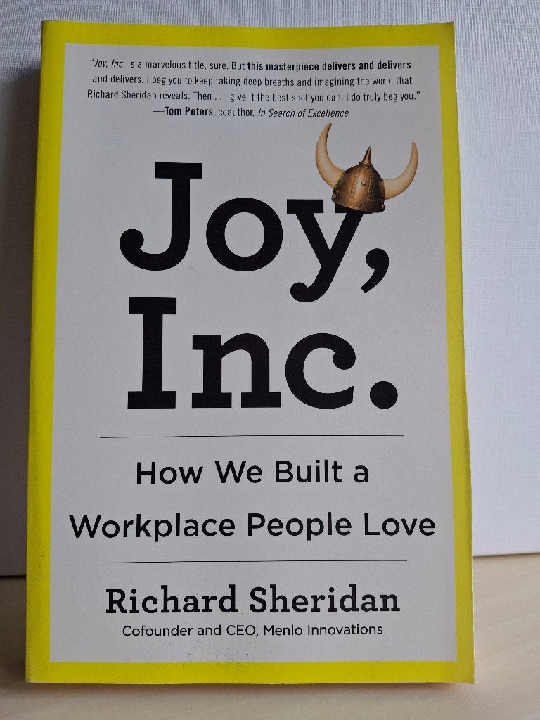 Joy, Inc.: How We Built a Workplace People Love, Livres, Enlèvement ou Envoi, Comme neuf, Philosophie de la culture