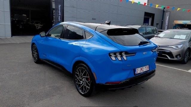 Ford Mustang Mach-E GT Extended AWD 98 kWh - 487PK - Pano, Auto's, Automaat, 98 kWh, Blauw, 2248 kg