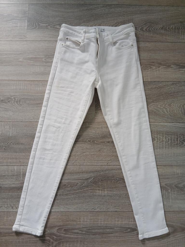 Witte skinny broek maat 38, Nieuw, Ophalen of Verzenden, W30 - W32 (confectie 38/40), Wit