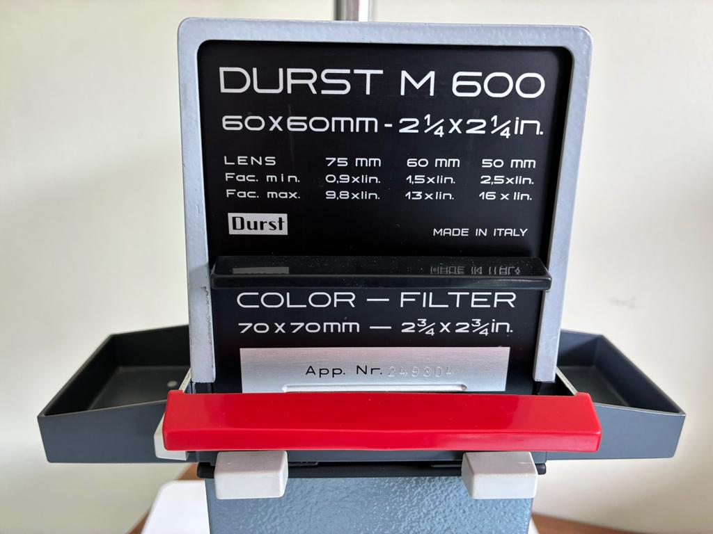 Agrandisseur photo Durst M600, Enlèvement, Utilisé, Accessoires pour chambre noire
