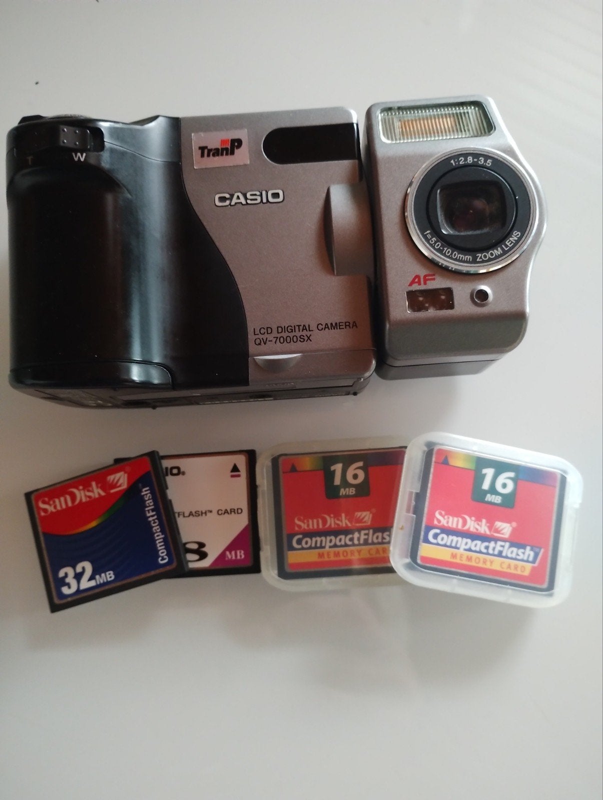 Vintage Casio QV-7000SX digitale camera 1998, Audio, Tv en Foto, Ophalen