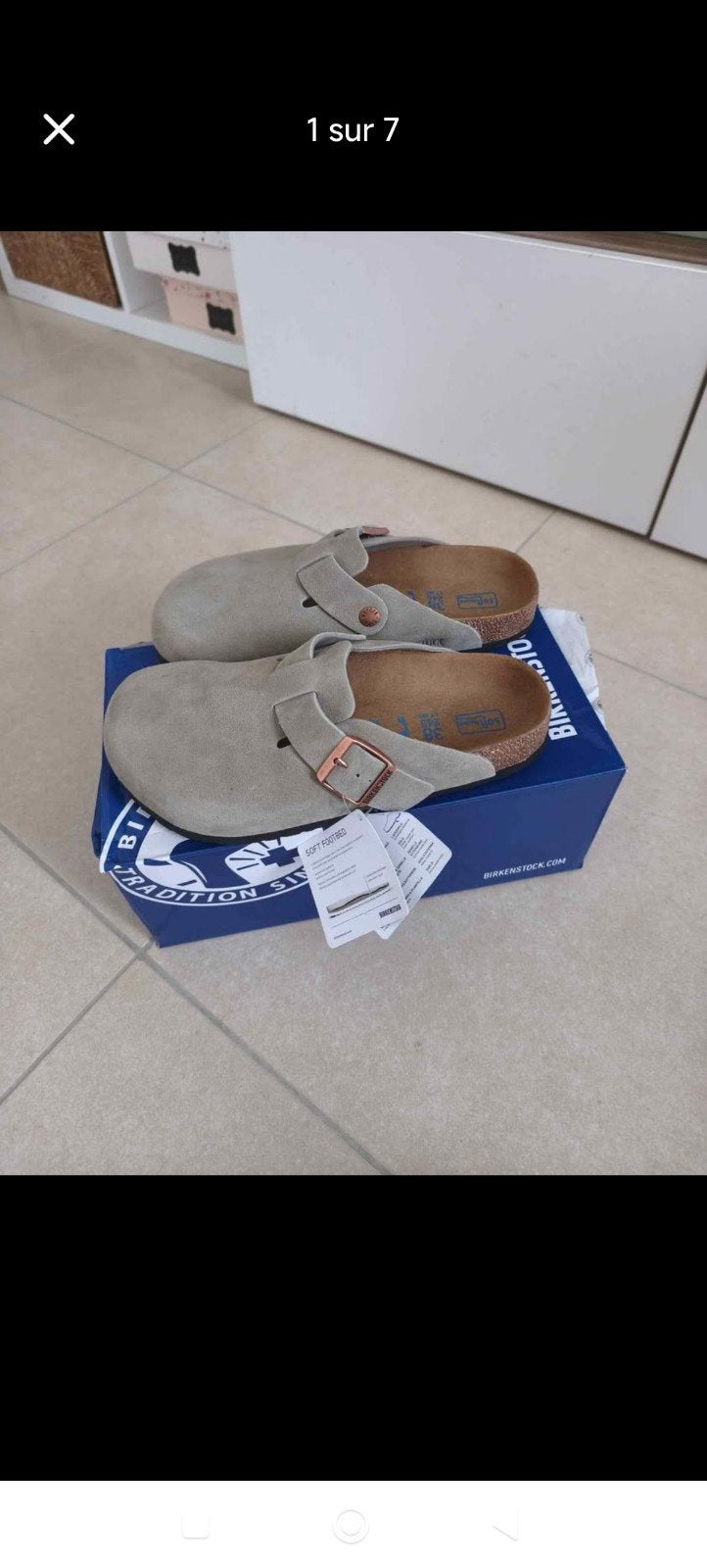 Sabots Birkenstock Boston, Birkenstock, Enlèvement ou Envoi, Neuf, Sabots