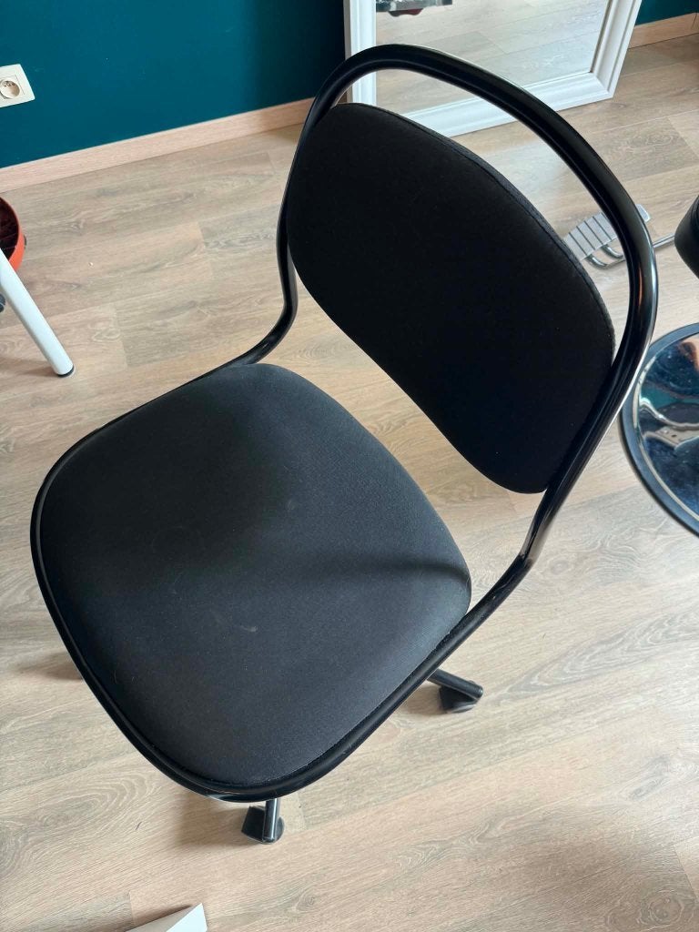 Chaise de bureau, Maison & Meubles, Enlèvement, Utilisé, Noir, Chaise de bureau