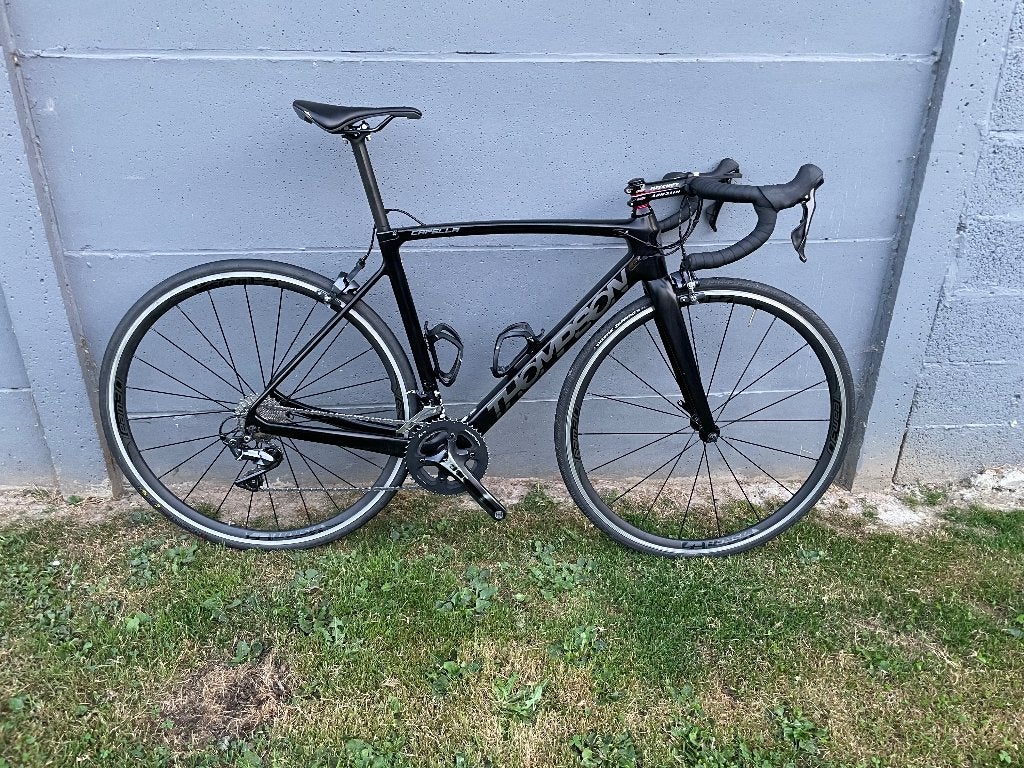 Vélo route Thompson, Fietsen en Brommers, 10 tot 15 versnellingen, Velgrem, 49 tot 53 cm, Ophalen