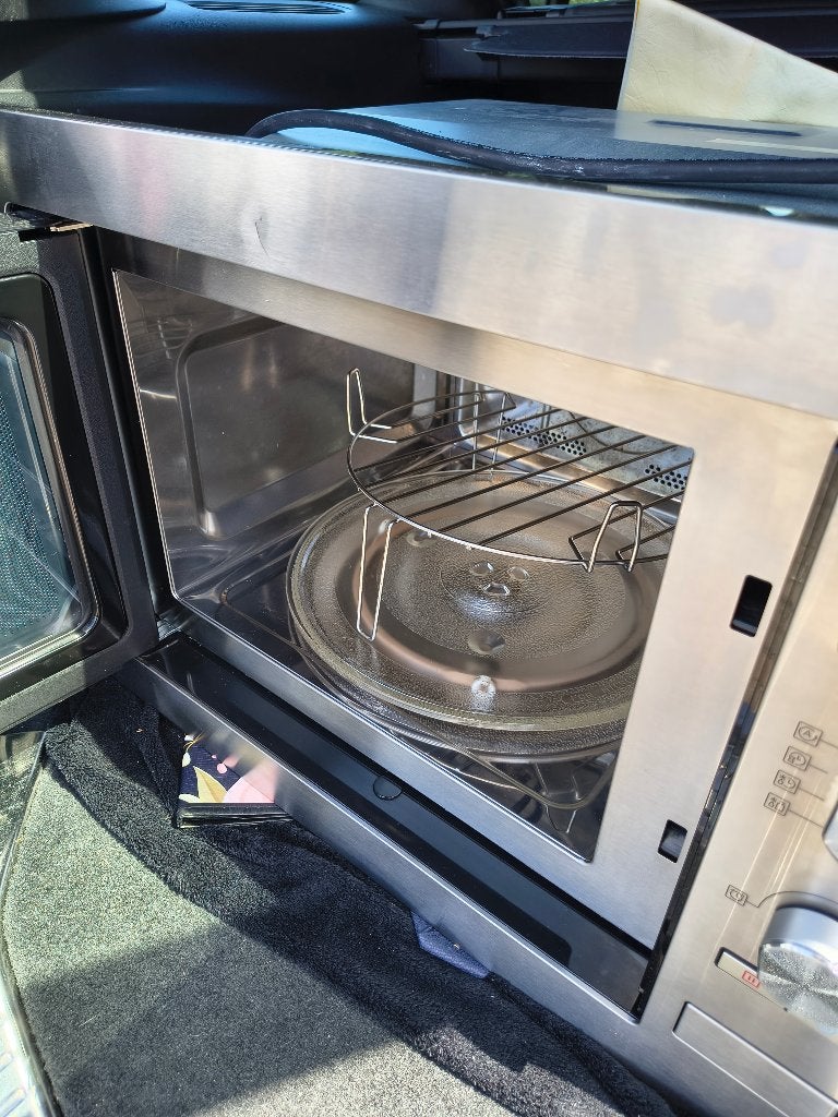 Inbouw combi oven/magnetron nog 1 jaar garantie, Elektronische apparatuur, Ophalen, Minder dan 45 cm, Overige merken, Inbouw