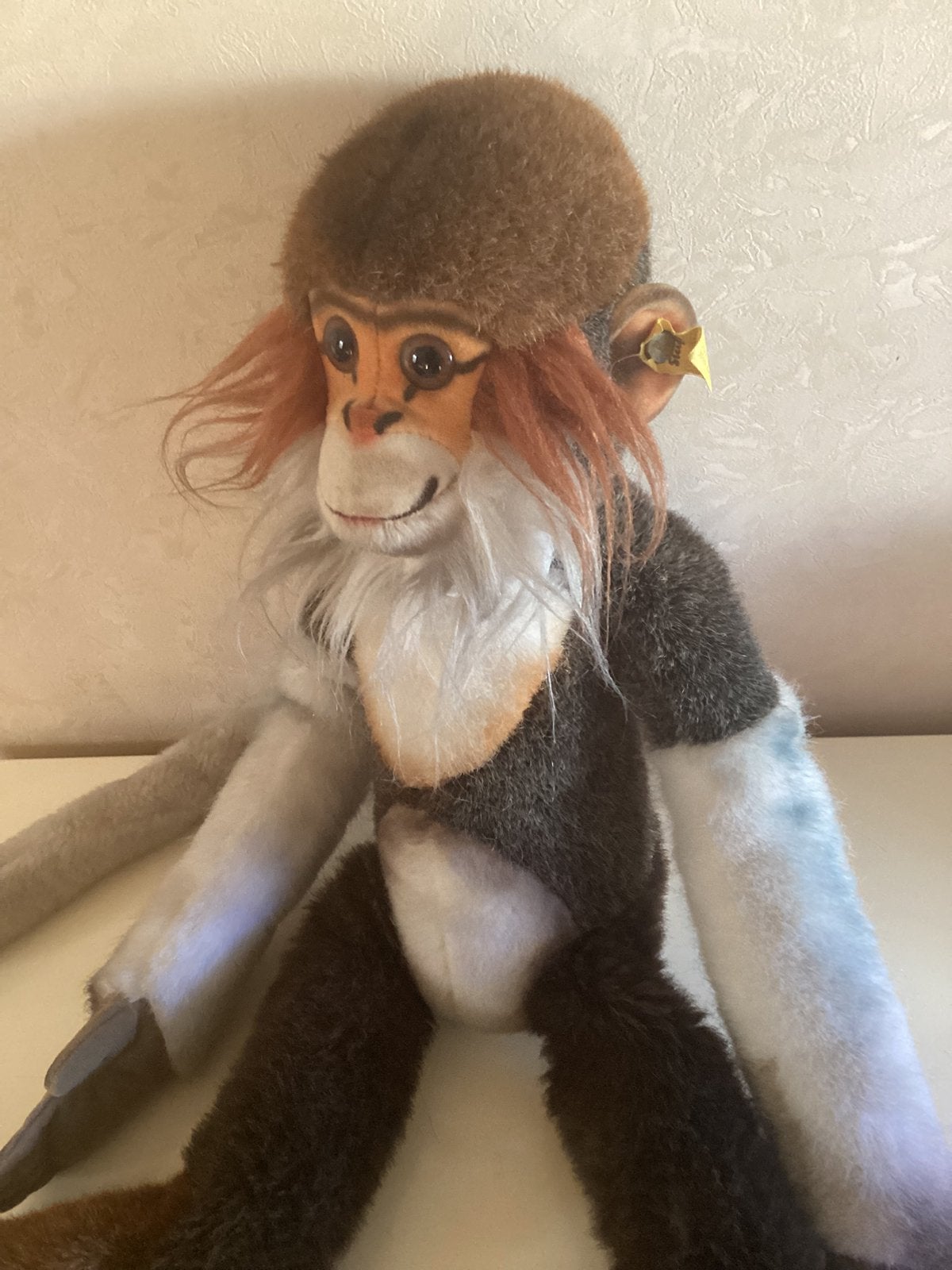 Steiff - vintage aap, Ophalen of Verzenden, Steiff