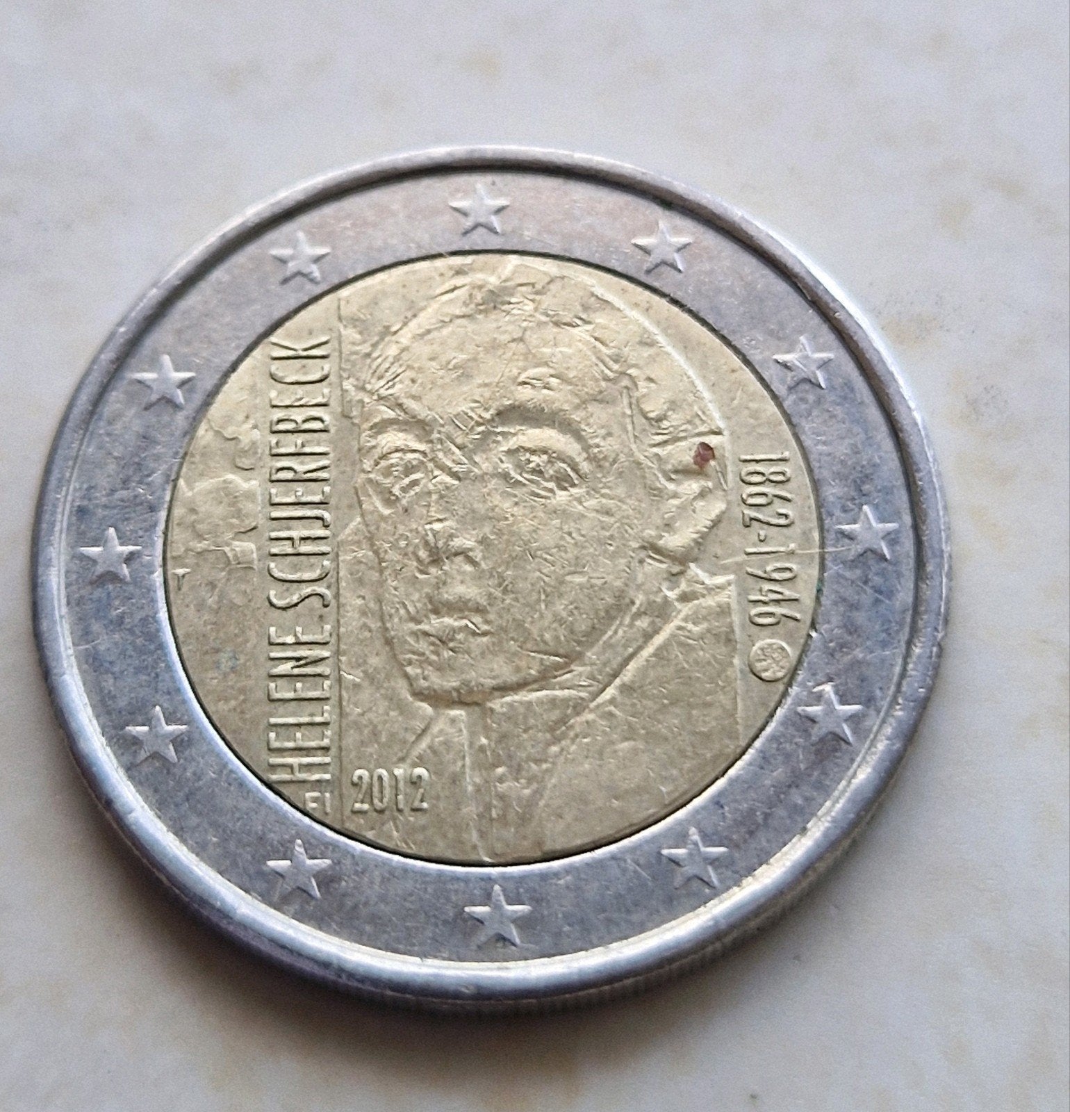2012 Finland , 2 Euro Commemorative Coin, Postzegels en Munten, Ophalen of Verzenden, Finland, 2 euro