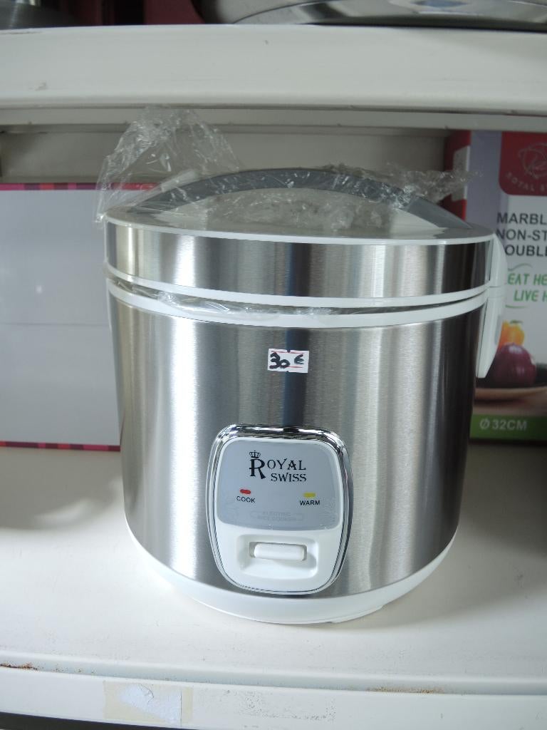 Rijstkoker 2.2 liter nieuw!, Electroménager, Cuiseurs à riz, Neuf, Enlèvement ou Envoi, Qw, @