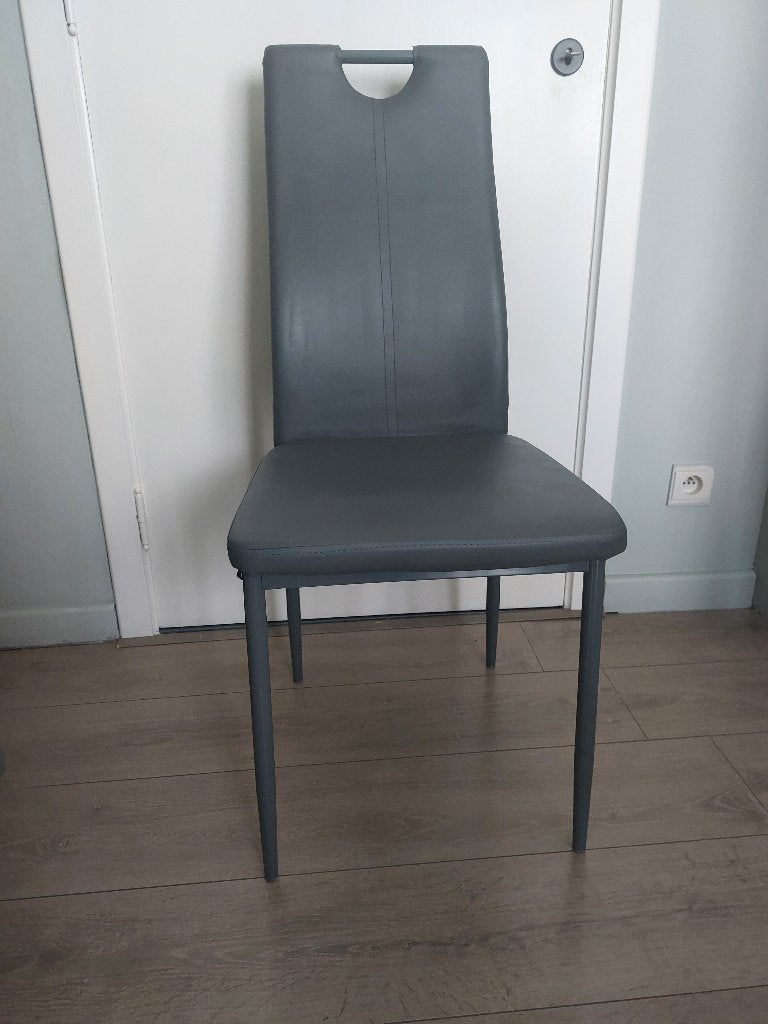 6 stoelen in perfecte staat, zonder gebruiksporen., Huis en Inrichting, Stoelen, Ophalen, Zo goed als nieuw, Kunststof