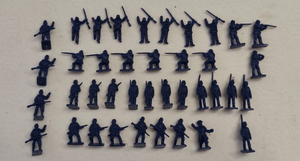 Lot de figurines Airfix, Enlèvement