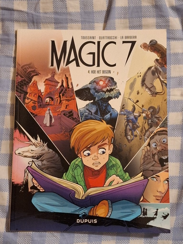 Magic 7 4: hoe het begon, Eén stripboek, Ophalen of Verzenden, Zo goed als nieuw