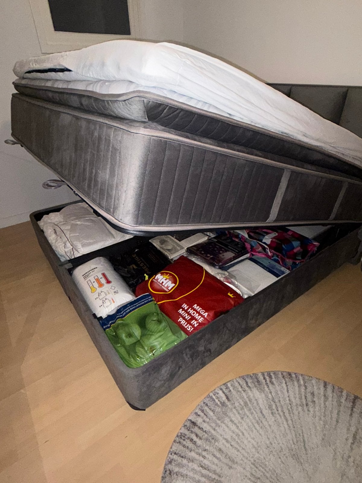 Twee personen bed, Huis en Inrichting, Ophalen of Verzenden, Zo goed als nieuw