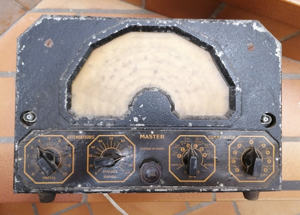 Poste radio tsf heterodyne 40's, Envoi, Utilisé