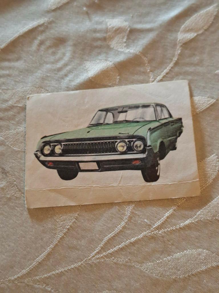 Prentje/Chromo : Mercury / Chocolade Jacques, Verzamelen, Foto's en Prenten, Gebruikt, Prent, Overige onderwerpen, 1960 tot 1980