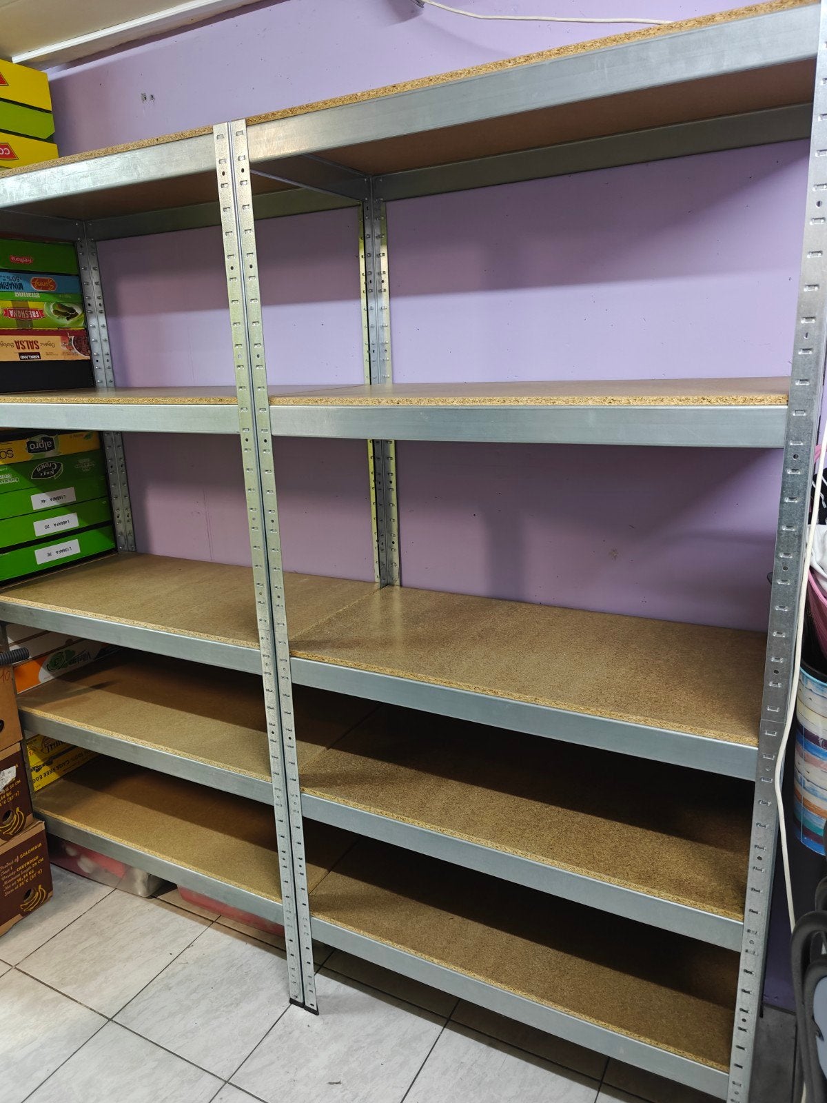 heavy duty metalen rek 180 x 90 x 40 cm, Ophalen