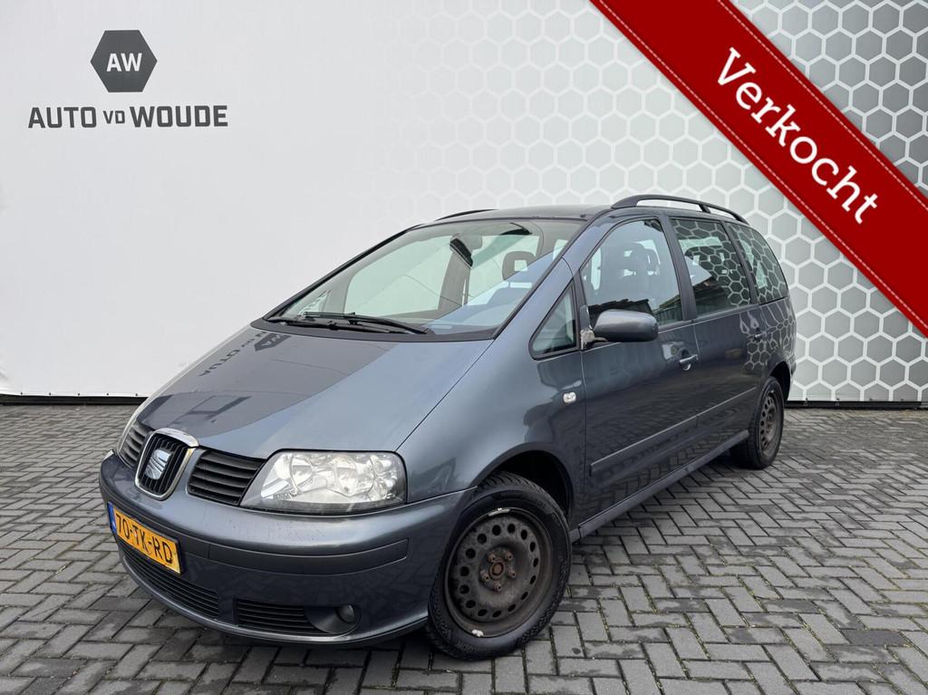Seat Alhambra 2.0 TDI Stylance 7 persoons Cruise control Tre, Auto's, Seat, Voorwielaandrijving, Gebruikt, Zwart, 4 cilinders