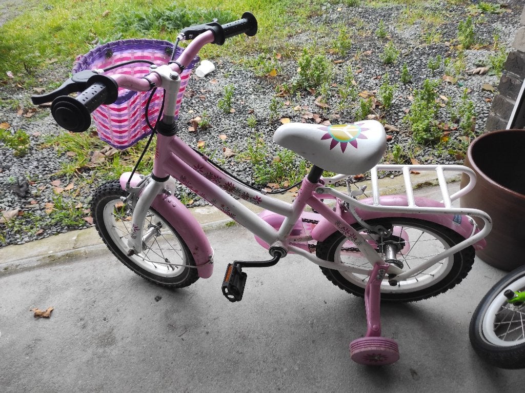 kinderfiets, Overige merken, Zijwieltjes, Velgrem, Ophalen of Verzenden