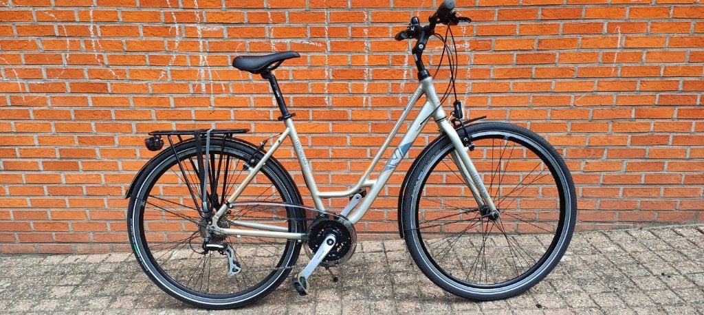 Damesfiets Minderva Link 24v, Fietsen en Brommers, Fietsen | Dames | Damesfietsen, Gebruikt, Overige merken, Versnellingen, 50 tot 53 cm
