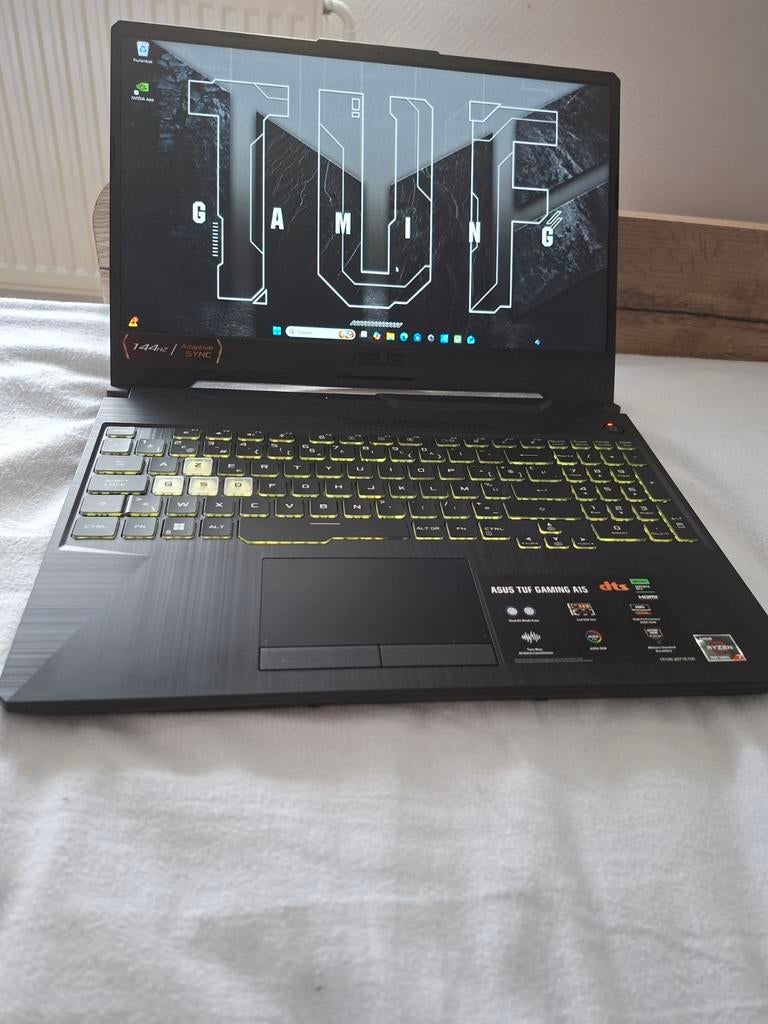 Asus tuf gaming a15 gekocht op 26 maart 2026 ENKEL AFHALEN, Ophalen, Met videokaart, 15 inch, ASUS