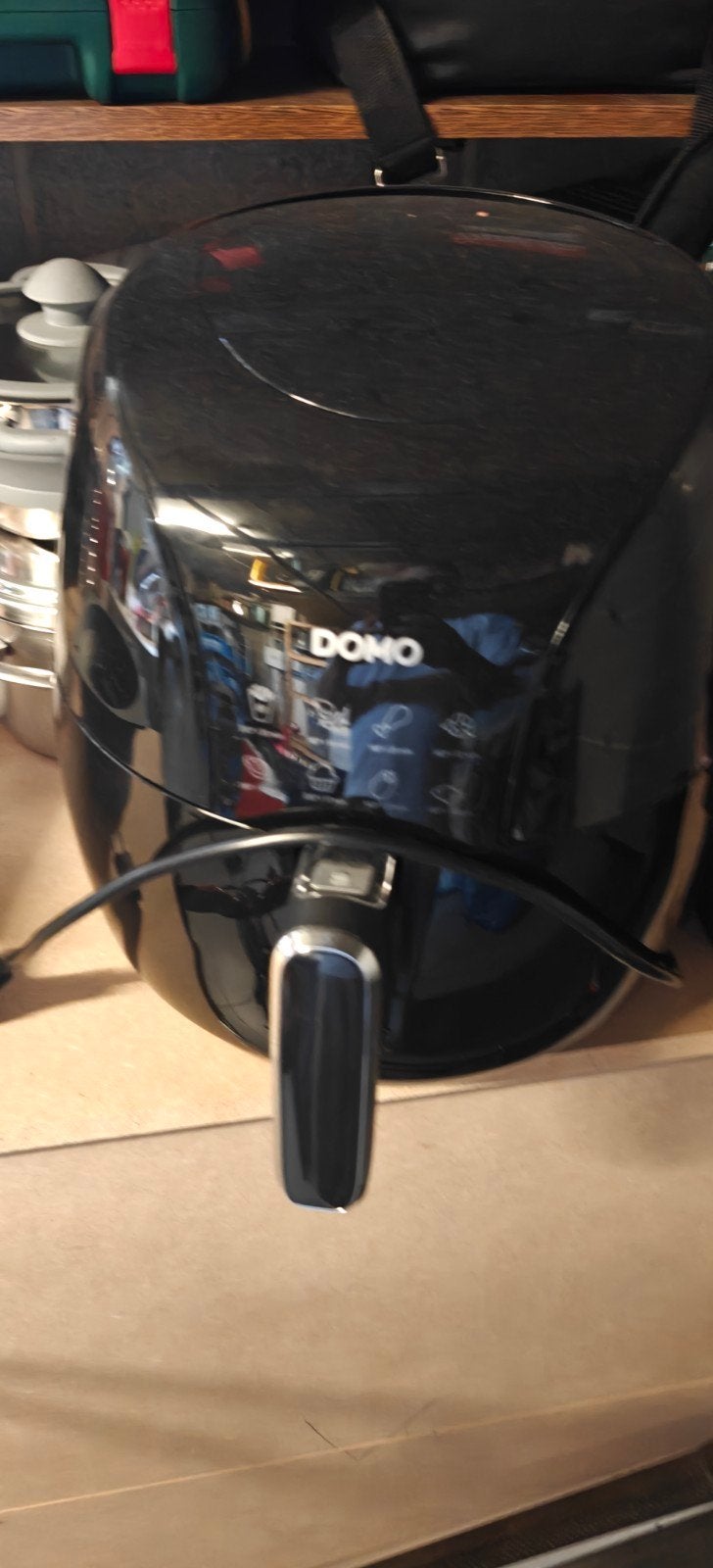 Airfryer Domo, Enlèvement, Comme neuf, Friteuse à air