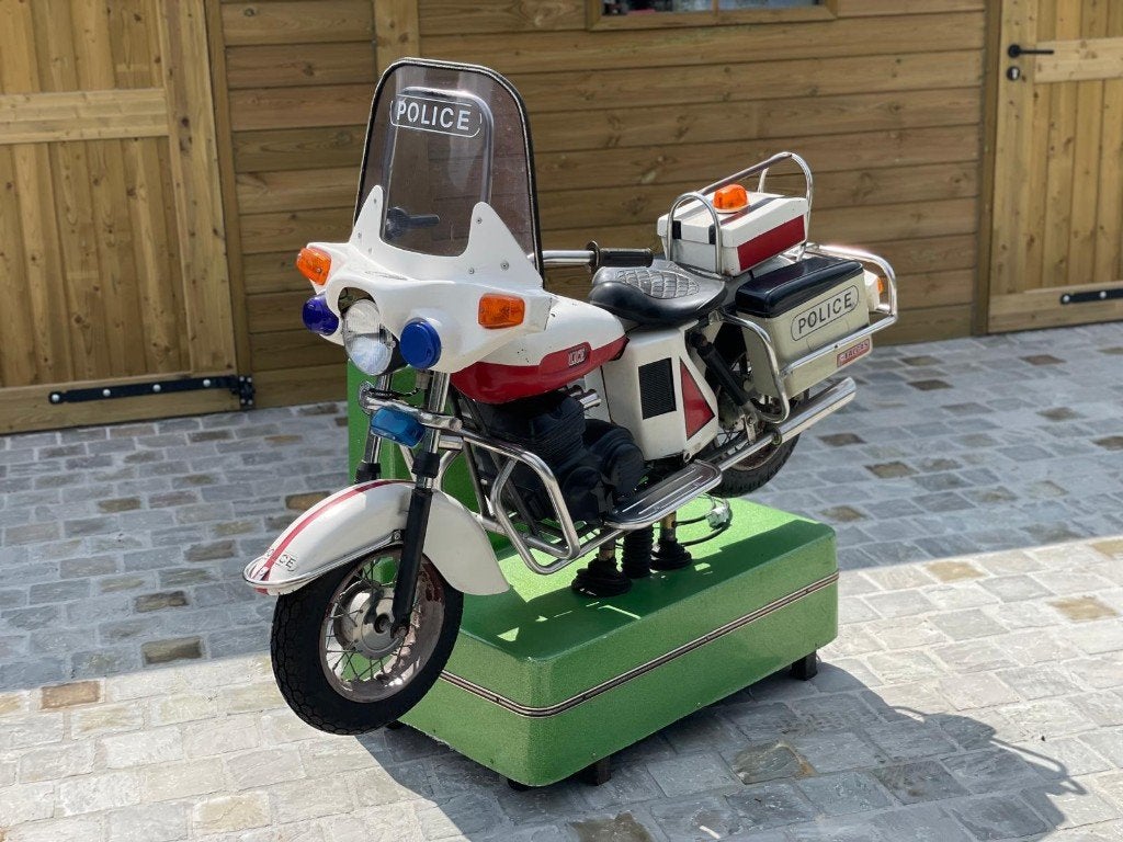 Falgas - Harley Davidson - Kiddy Ride, Verzamelen, Automaten | Overige, Ophalen, Gebruikt