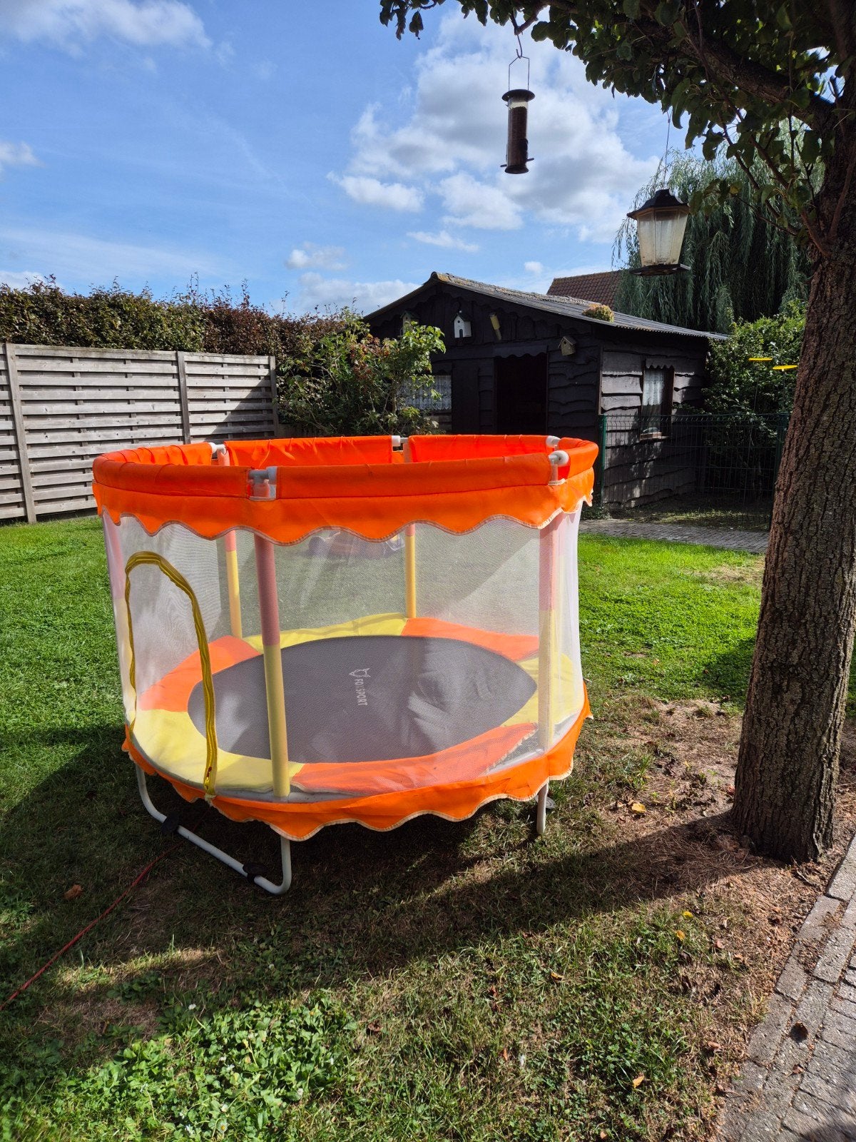 Trampoline, Kinderen en Baby's, Ophalen, Zo goed als nieuw