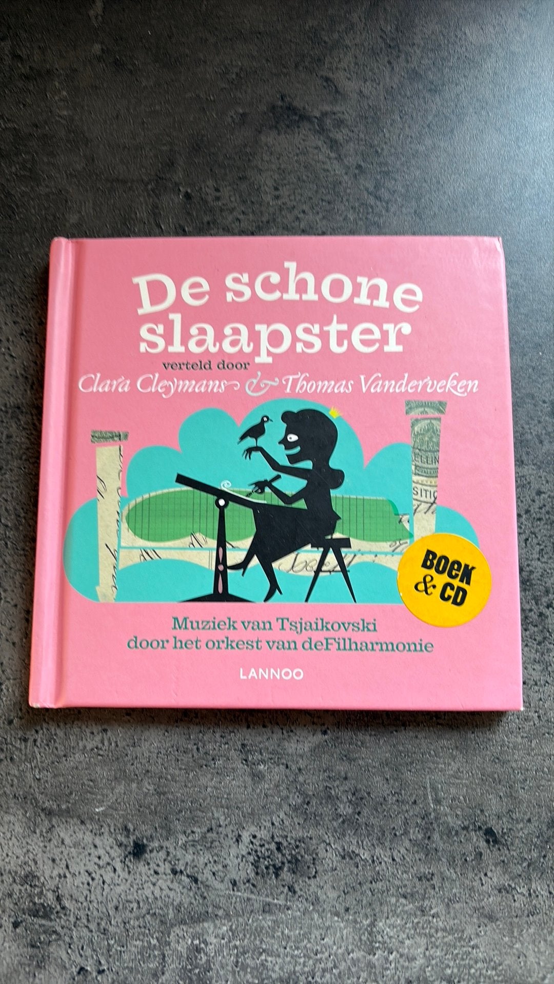 - De schone slaapster - luisterboek boek + CD, Boeken, Ophalen, Thomas Vanderveken; Clara Cleymans