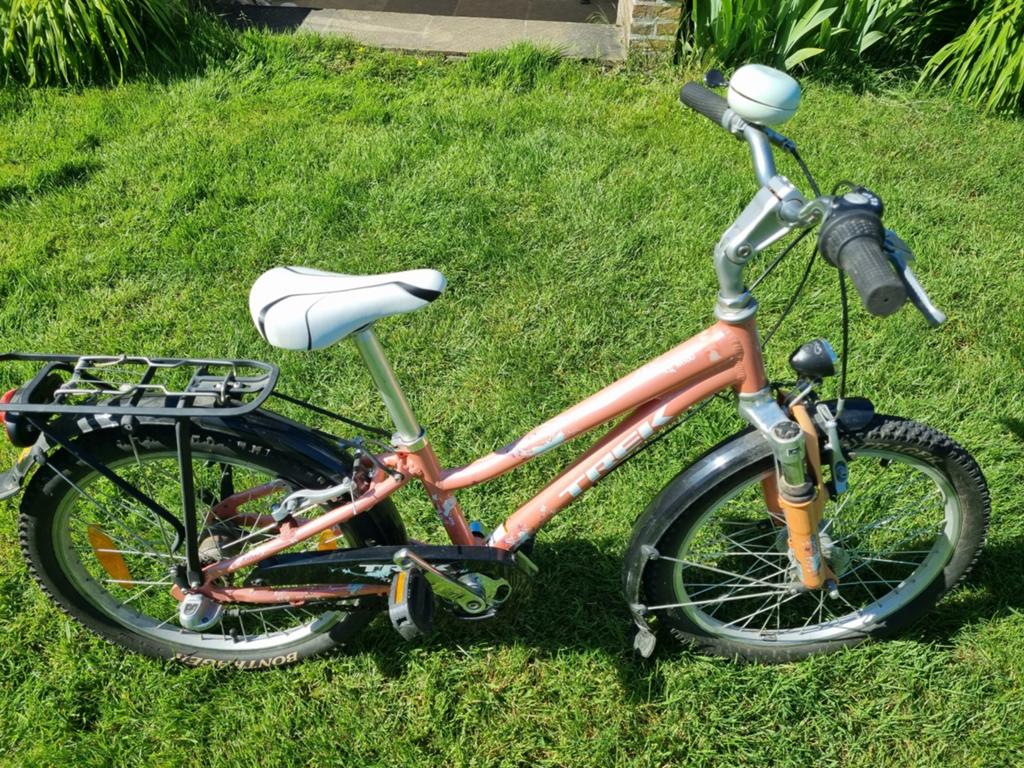 Prachtige meisjesfiets TREK, Fietsen en Brommers, Fietsen | Meisjes, Ophalen, 20 inch, Versnellingen