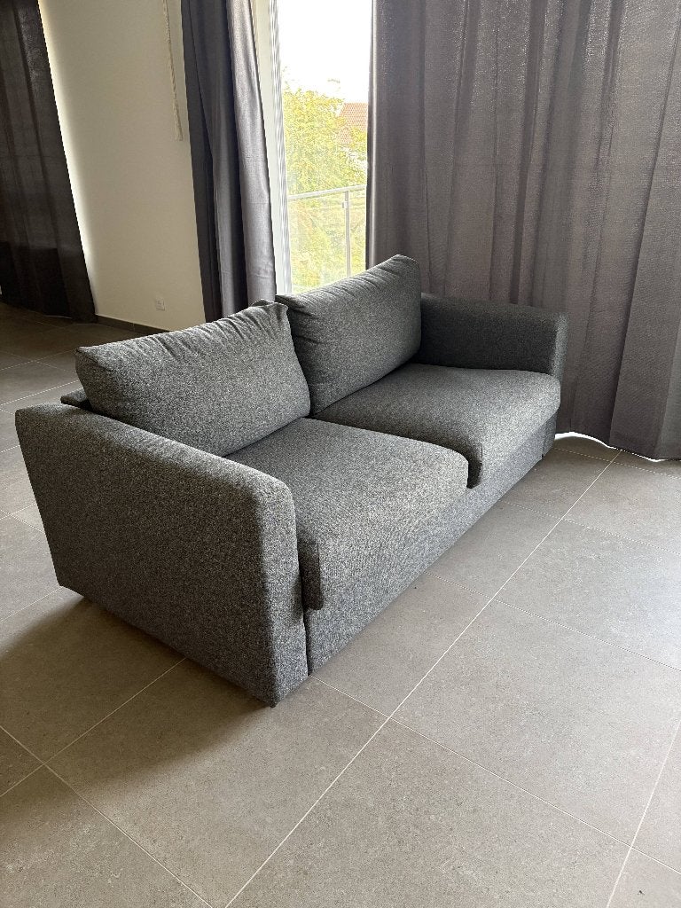 Canapé 2 places convertible gris - VIMLE (IKEA), Huis en Inrichting, Ophalen, 150 tot 200 cm, Tweepersoons, 75 tot 100 cm