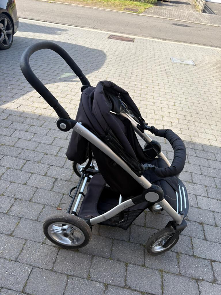 3 delige buggy met alle toebehoren, Enlèvement, Comme neuf, Couverture pieds